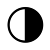 color contrast icon.