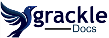GrackleDocs logo.