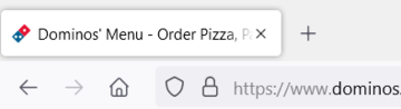 Domino's Menu - Order Pizza