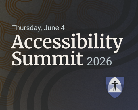 Accessibility Summit, Thursday June 4, 2026, DAS logo.